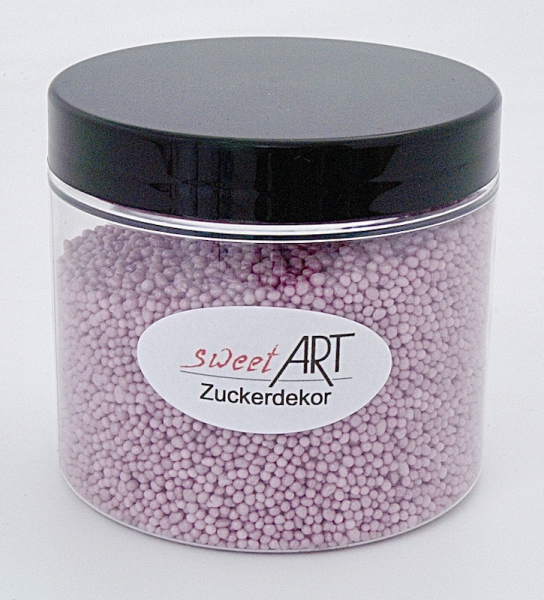 Zuckerperlen Mini Glimmer Violett 40 g bei sweetART-01